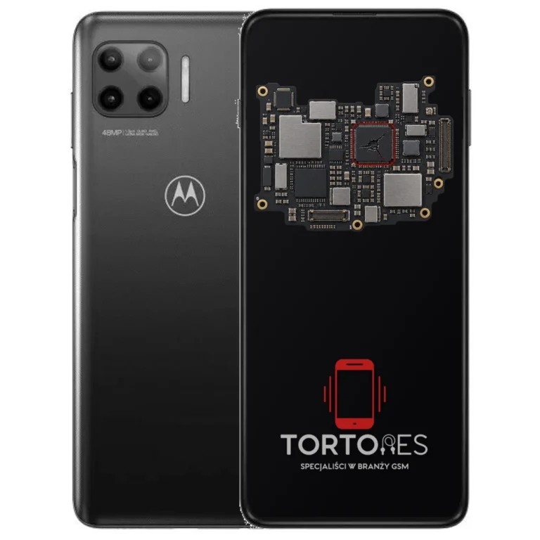 Motorola Moto G 5G Plus (2020) z ilustracją płyty głównej - naprawa płyty głównej