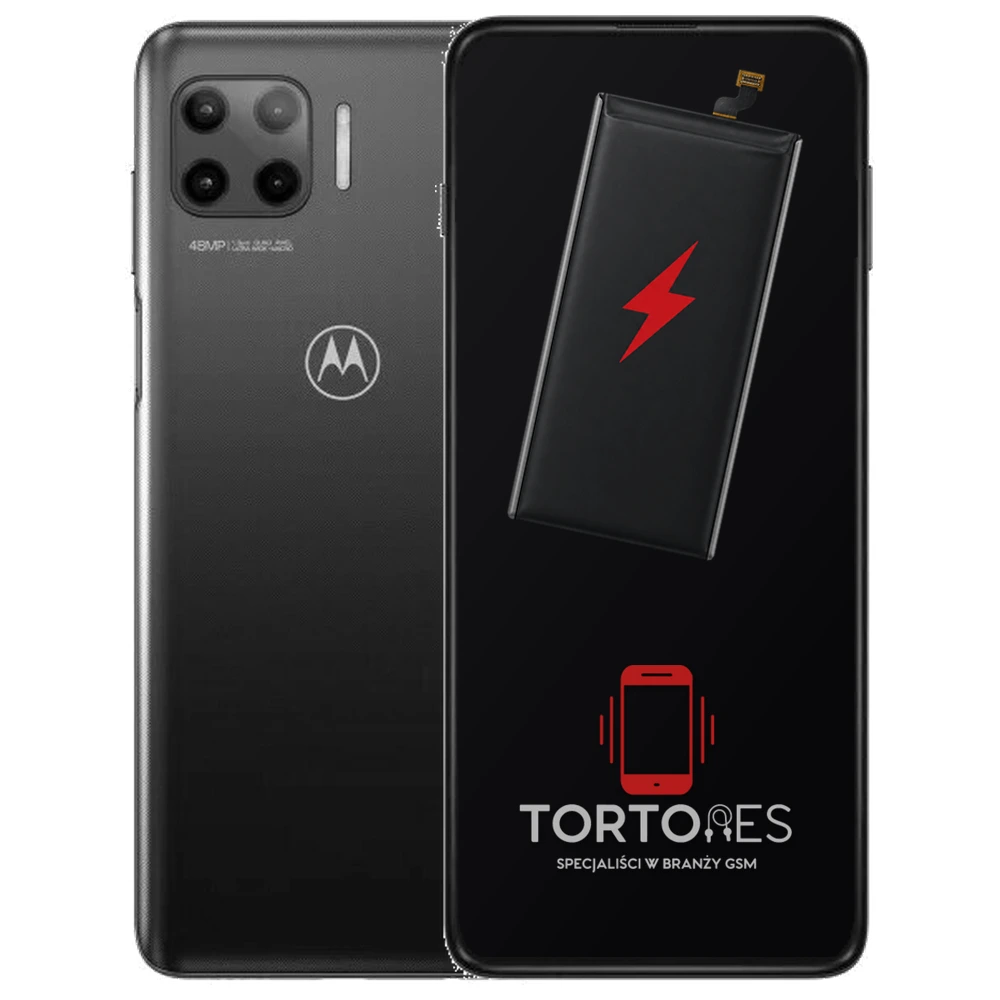 Motorola Moto G 5G Plus (2020) z ilustracją baterii - wymiana baterii