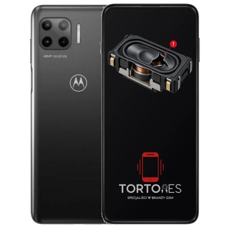 Motorola Moto G 5G Plus (2020) z symbolem głośnika multimedialnego - wymiana głośnika multimedialnego