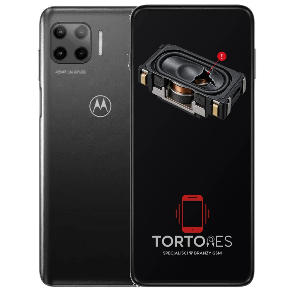 Motorola Moto G 5G Plus (2020) z symbolem głośnika multimedialnego - wymiana głośnika multimedialnego