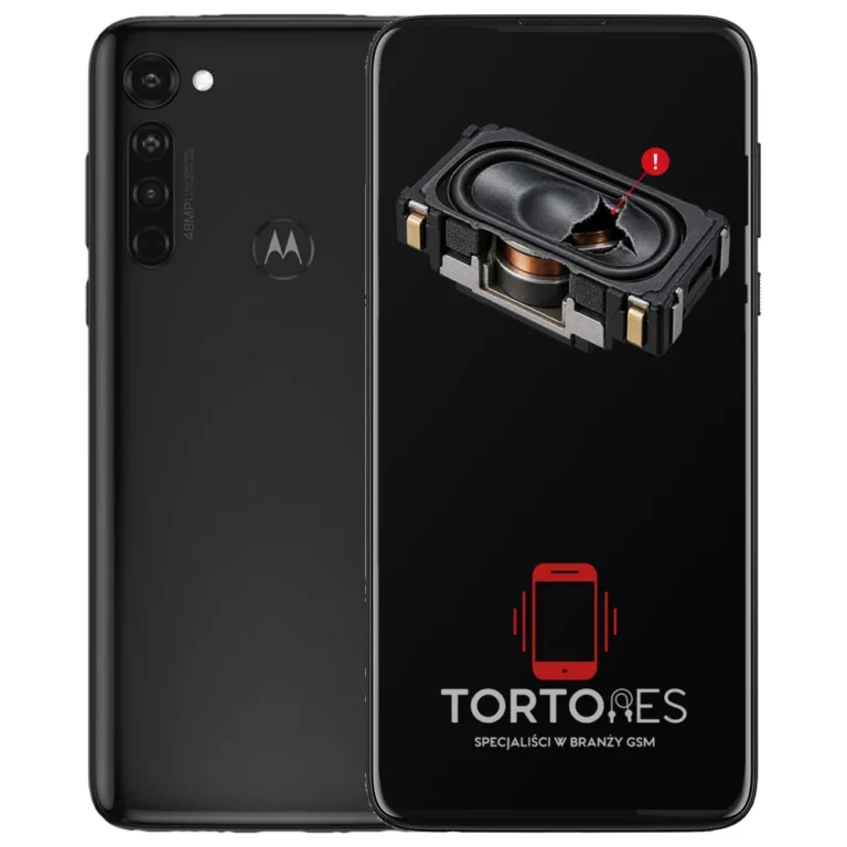 Motorola Moto G Pro z symbolem głośnika multimedialnego - wymiana głośnika multimedialnego