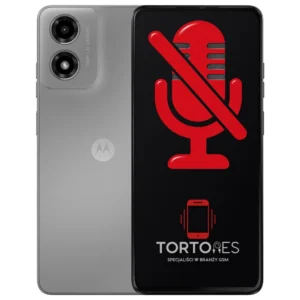 Motorola Moto G04 z symbolem mikrofonu - naprawa mikrofonu