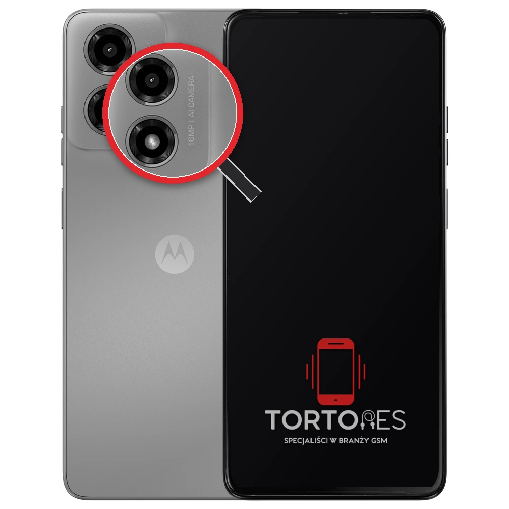 Motorola Moto G04 z lupą na tylnych aparatach - wymiana tylnej kamery