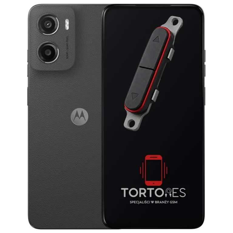 Motorola Moto G05 z symbolem przycisków - naprawa przycisków włączania i głośności