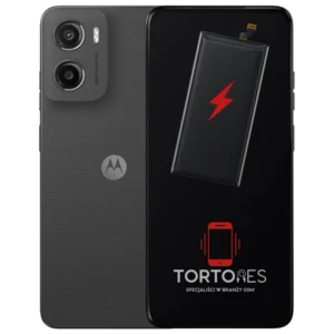 Motorola Moto G05 z ilustracją baterii - wymiana baterii
