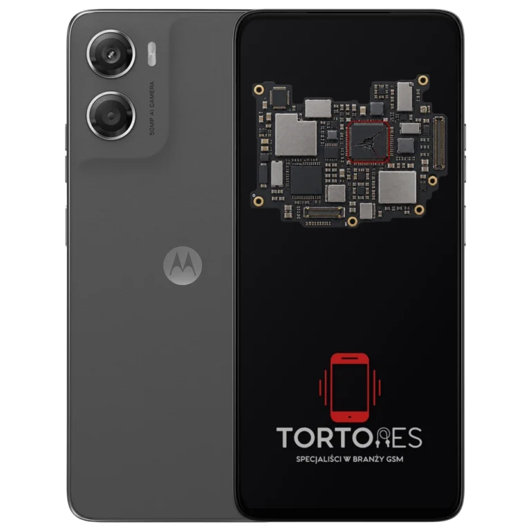 Motorola Moto G06 Power z ilustracją płyty głównej - naprawa płyty głównej