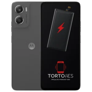 Motorola Moto G06 Power z ilustracją baterii - wymiana baterii