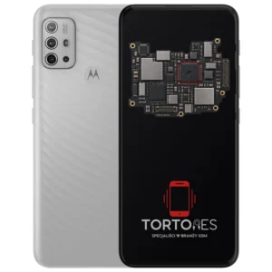 Motorola Moto G10 z ilustracją płyty głównej - naprawa płyty głównej