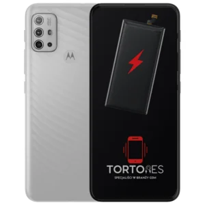 Motorola Moto G10 z ilustracją baterii - wymiana baterii