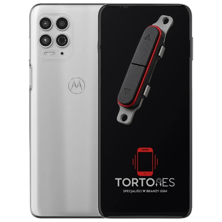 Motorola Moto G100 z symbolem przycisków - naprawa przycisków włączania i głośności