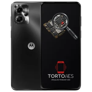 Motorola Moto G13 z symbolem diagnostyki - diagnoza telefonu