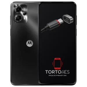 Motorola Moto G13 z ilustracją złącza ładowania - naprawa złącza ładowania