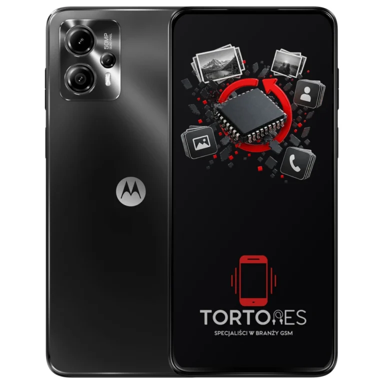 Motorola Moto G13 z ilustracją odzyskiwania danych - odzyskiwanie danych