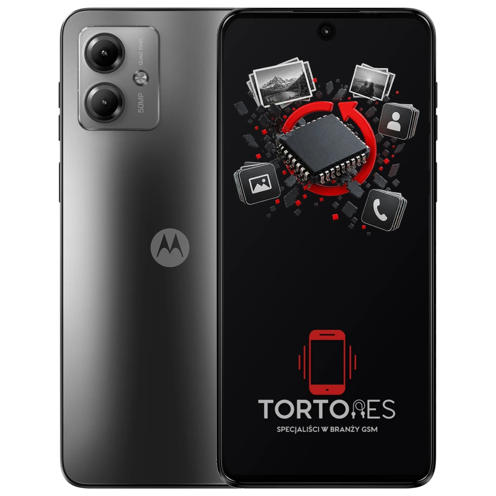 Motorola Moto G14 z ilustracją odzyskiwania danych - odzyskiwanie danych