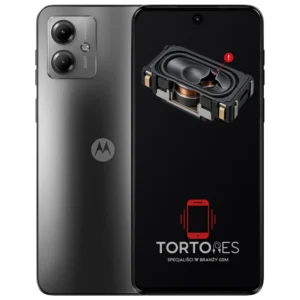 Motorola Moto G14 z symbolem głośnika multimedialnego - wymiana głośnika multimedialnego