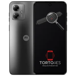 Motorola Moto G14 z symbolem głośnika rozmów - wymiana głośnika rozmów