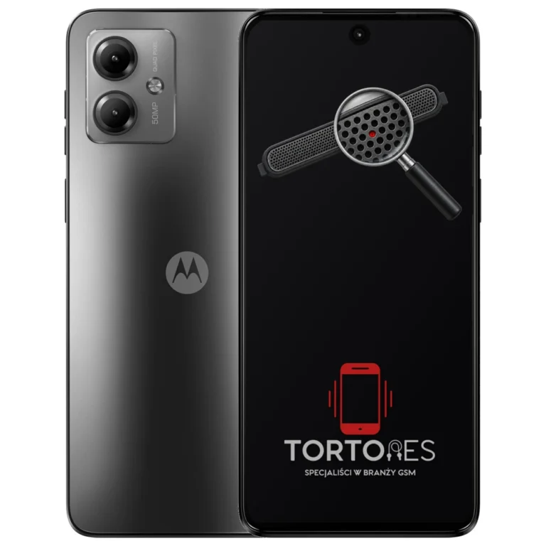 Motorola Moto G14 z symbolem głośnika rozmów - wymiana głośnika rozmów