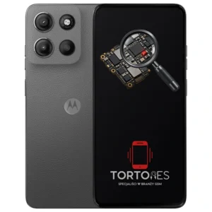 Motorola Moto G15 z symbolem diagnostyki - diagnoza telefonu
