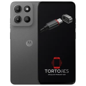 Motorola Moto G15 z ilustracją złącza ładowania - naprawa złącza ładowania