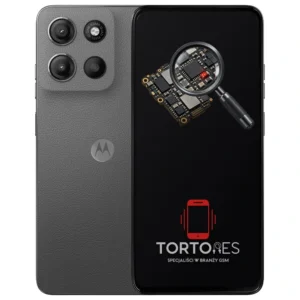Motorola Moto G15 Power z symbolem diagnostyki - diagnoza telefonu