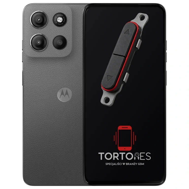 Motorola Moto G15 Power z symbolem przycisków - naprawa przycisków włączania i głośności