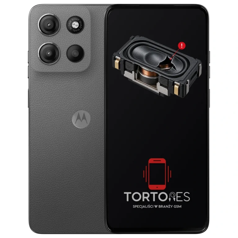 Motorola Moto G15 Power z symbolem głośnika multimedialnego - wymiana głośnika multimedialnego