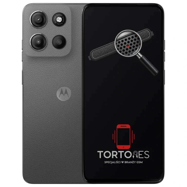 Motorola Moto G15 z symbolem głośnika rozmów - wymiana głośnika rozmów