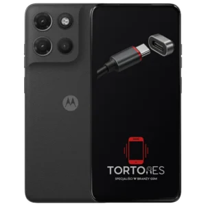 Motorola Moto G17 z ilustracją złącza ładowania - naprawa złącza ładowania