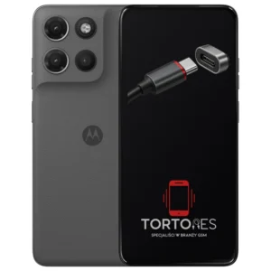 Motorola Moto G17 Power z ilustracją złącza ładowania - naprawa złącza ładowania