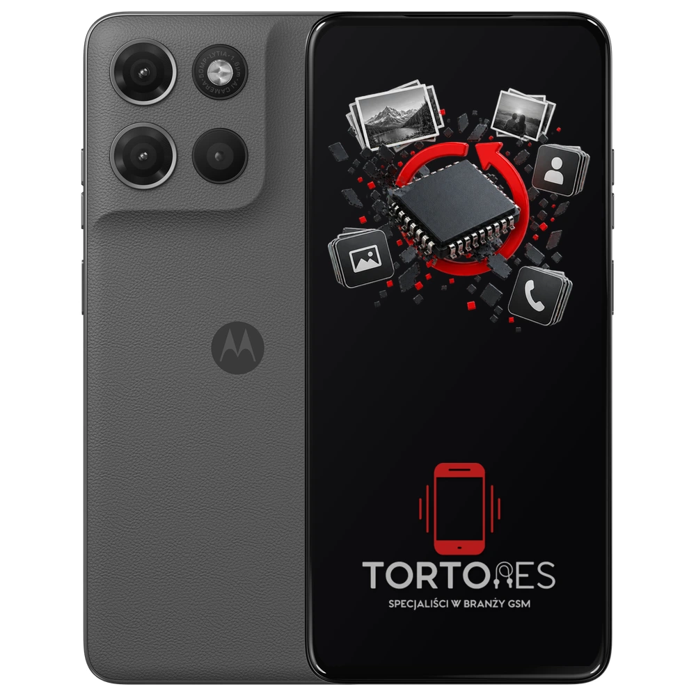 Motorola Moto G17 Power z ilustracją odzyskiwania danych - odzyskiwanie danych