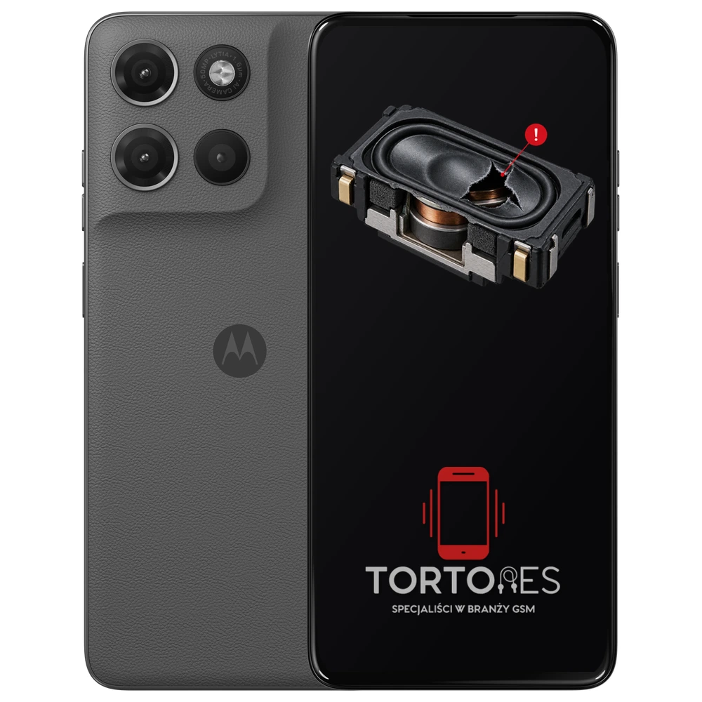 Motorola Moto G17 Power z symbolem głośnika multimedialnego - wymiana głośnika multimedialnego