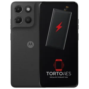 Motorola Moto G17 z ilustracją baterii - wymiana baterii