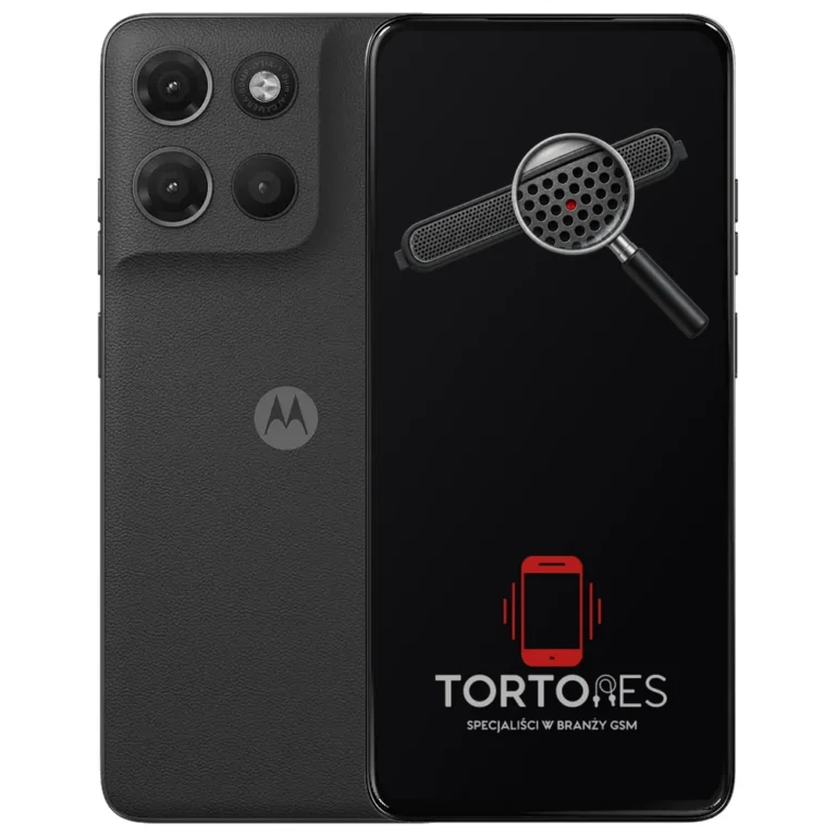 Motorola Moto G17 z symbolem głośnika rozmów - wymiana głośnika rozmów
