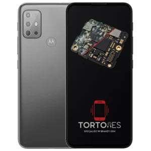 Motorola Moto G20 z ilustracją zalania - czyszczenie po zalaniu