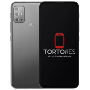 Motorola Moto G20 - widok przodu i tyłu telefonu