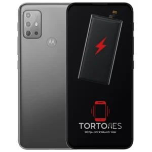 Motorola Moto G20 z ilustracją baterii - wymiana baterii