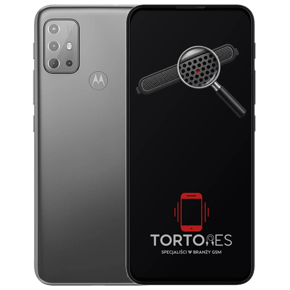 Motorola Moto G20 z symbolem głośnika rozmów - wymiana głośnika rozmów