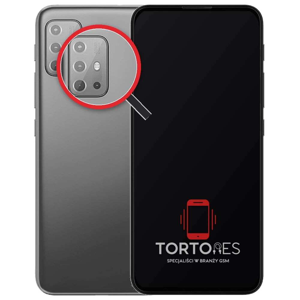 Motorola Moto G20 z lupą na tylnych aparatach - wymiana tylnej kamery
