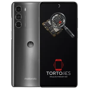 Motorola Moto G200 z symbolem diagnostyki - diagnoza telefonu