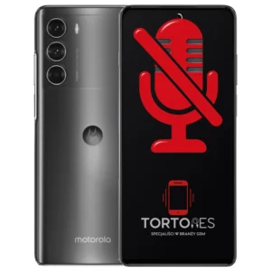 Motorola Moto G200 z symbolem mikrofonu - naprawa mikrofonu