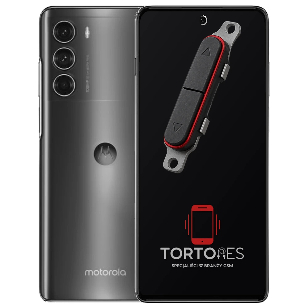 Motorola Moto G200 z symbolem przycisków - naprawa przycisków włączania i głośności