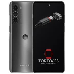 Motorola Moto G200 z ilustracją złącza ładowania - naprawa złącza ładowania