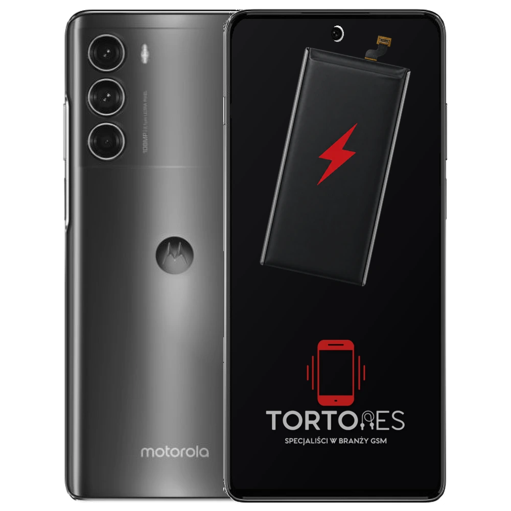 Motorola Moto G200 z ilustracją baterii - wymiana baterii