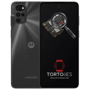 Motorola Moto G22 z symbolem diagnostyki - diagnoza telefonu