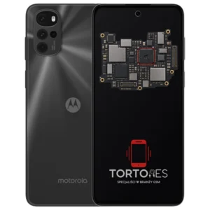 Motorola Moto G22 z ilustracją płyty głównej - naprawa płyty głównej