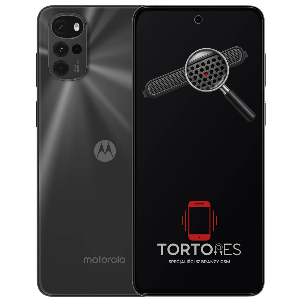 Motorola Moto G22 z symbolem głośnika rozmów - wymiana głośnika rozmów