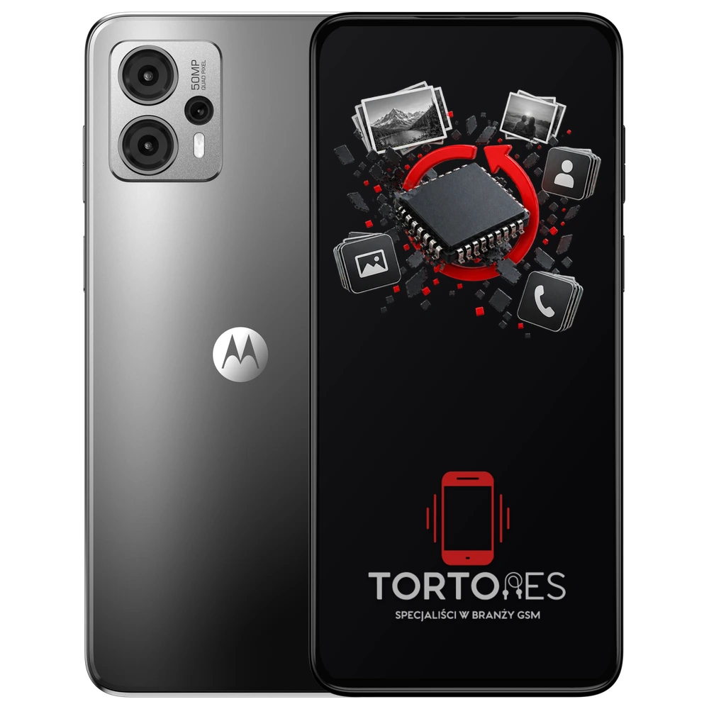 Motorola Moto G23 z ilustracją odzyskiwania danych - odzyskiwanie danych