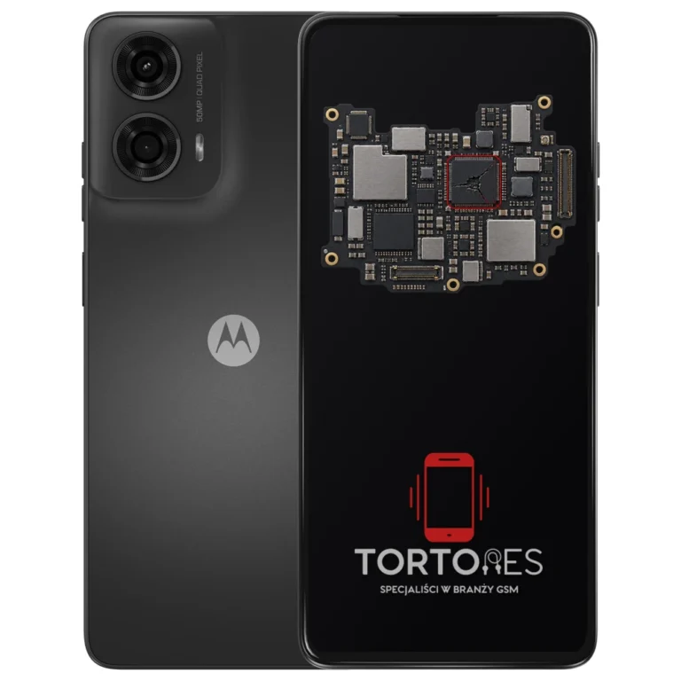 Motorola Moto G24 z ilustracją płyty głównej - naprawa płyty głównej