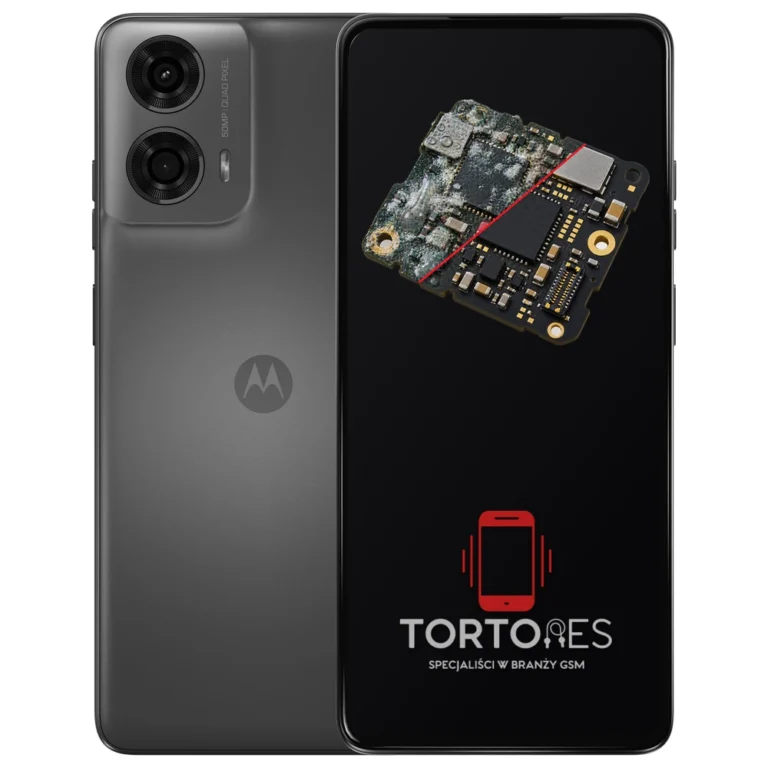 Motorola Moto G24 Power z ilustracją zalania - czyszczenie po zalaniu
