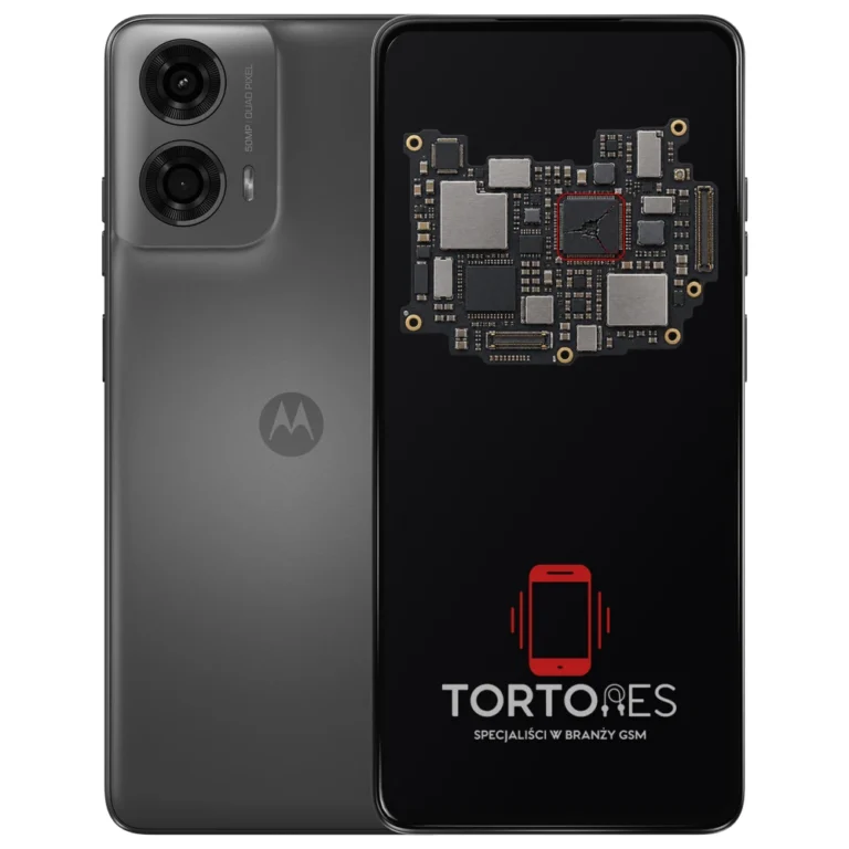 Motorola Moto G24 Power z ilustracją płyty głównej - naprawa płyty głównej